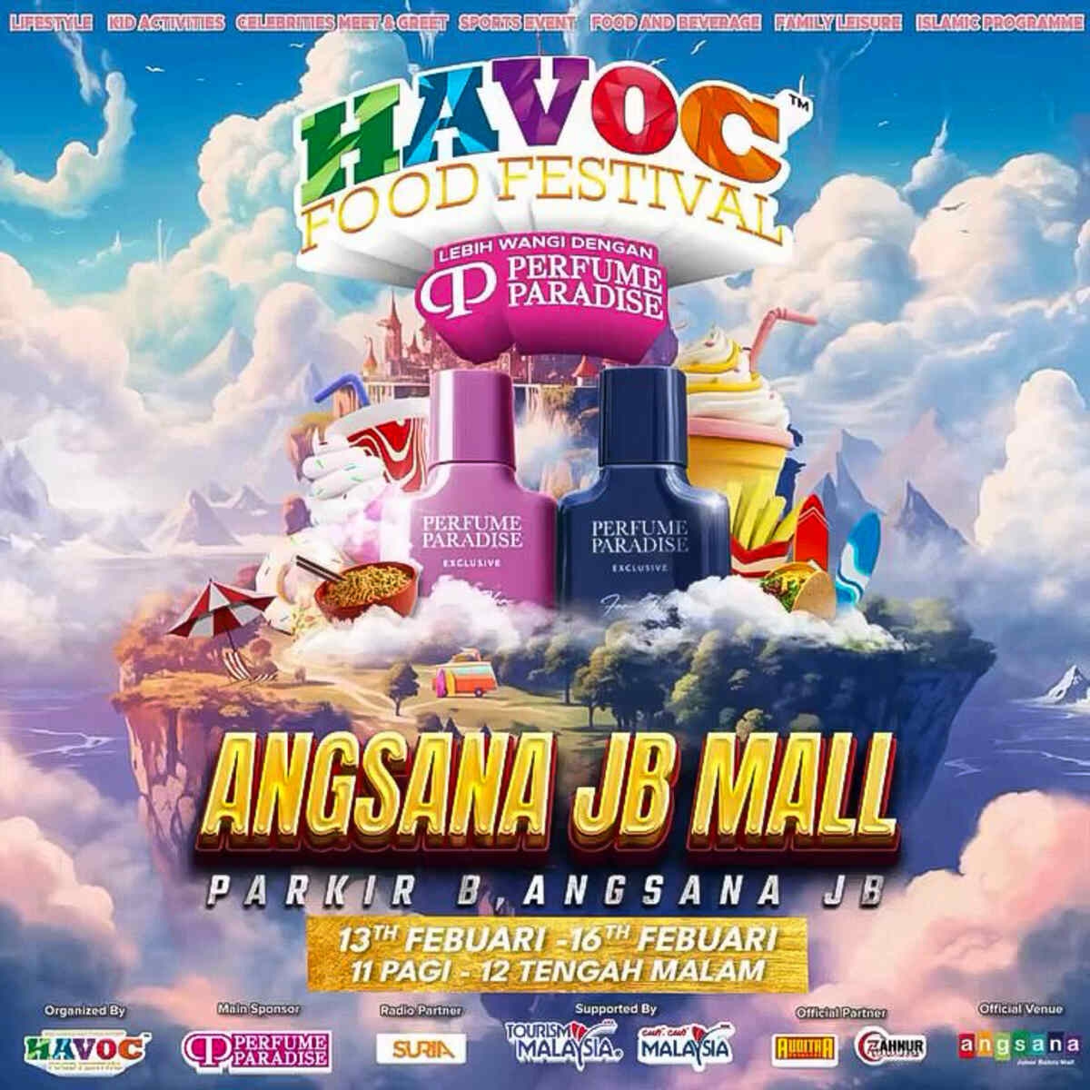 Havoc Food Festival lands in JB with 160 vendors — featuring Kunafa Aiwahhh, Sushika & Mac Mafia