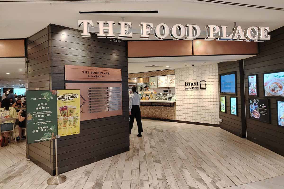 Food court in Raffles City closed till Jul for renovations