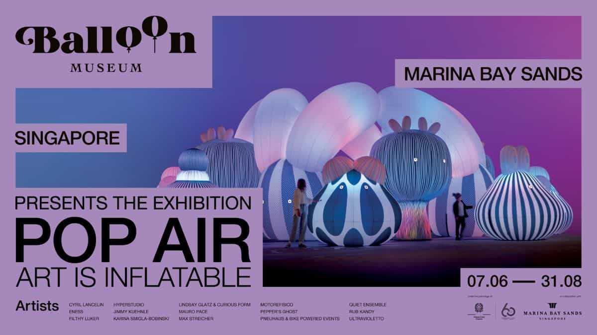 Pop Air till 31 Aug at MBS with 17 new interactive works