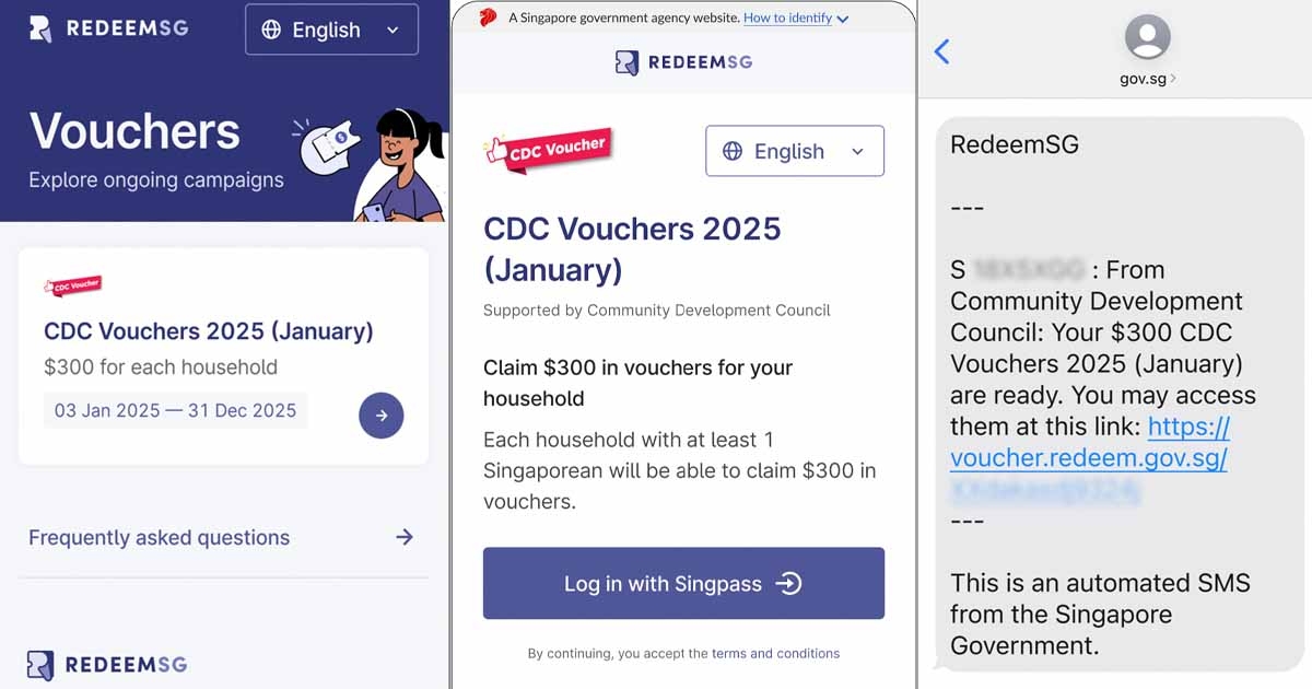 $500 CDC vouchers from 13 May to help with cost of living