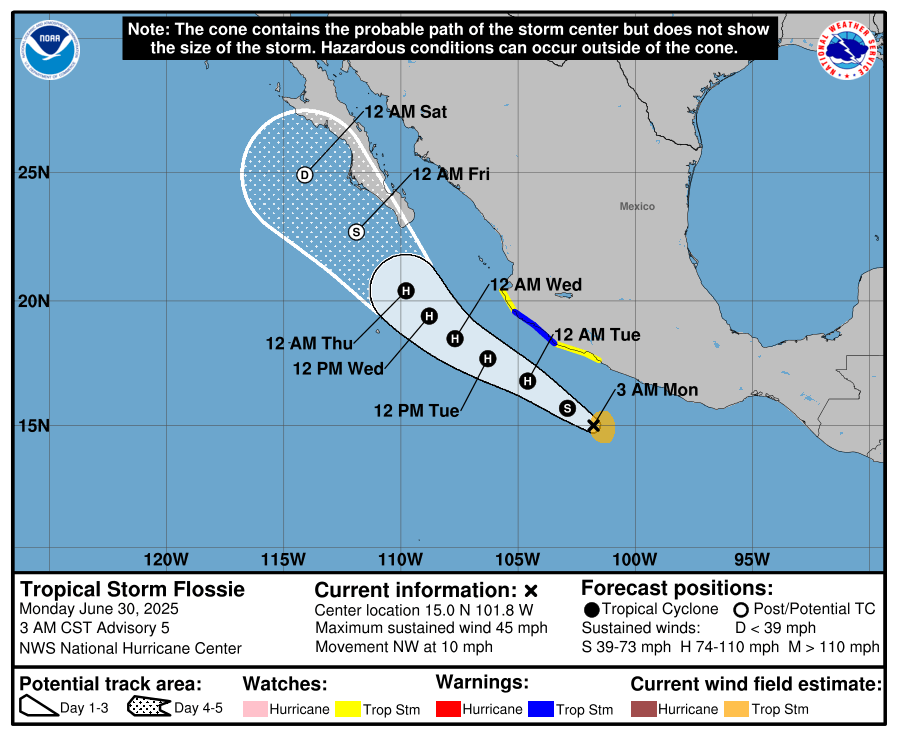 Will tropical disturbances affect weather on Fourth of July weekend in Louisiana? What to know