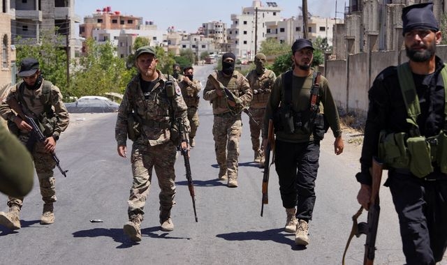Israel attacks Syrian military HQ in Damascus - and issues warning to leave religious minority group alone