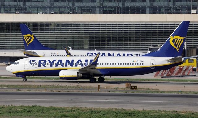 Ryanair cancels 170 flights over 'recreational' air traffic control strike
