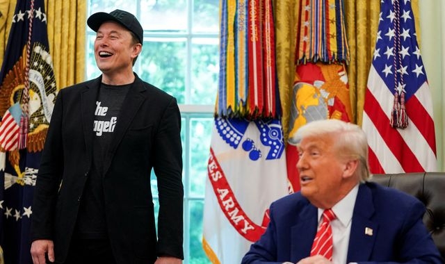 Painfully soft and inane questions for Musk's White House swan song