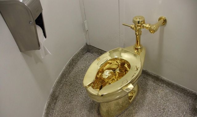 Two men jailed for their roles in theft of £4.75m gold toilet from Blenheim Palace
