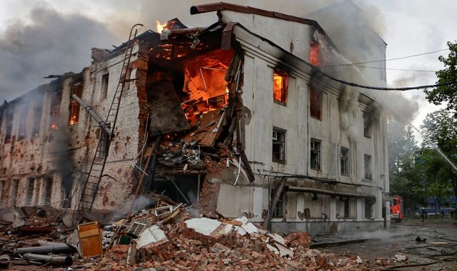 Deadly Russian strikes condemned as 'savage' - as dozens more injured in Ukrainian city
