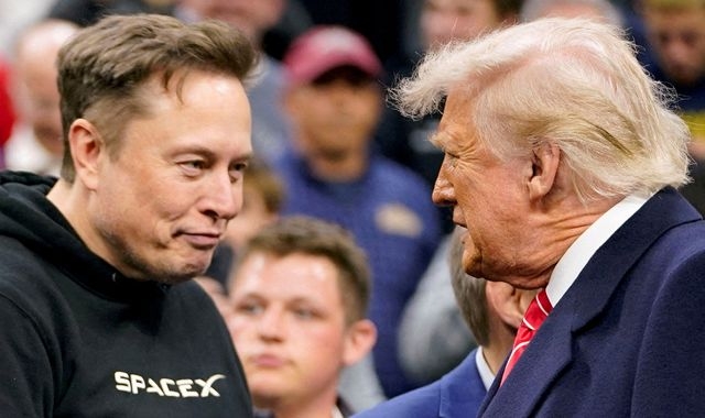 Elon Musk post claiming that Donald Trump appears in Epstein files removed from X
