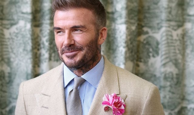 PR-savvy and now finally a knight - Beckham always knew how to turn on the charm