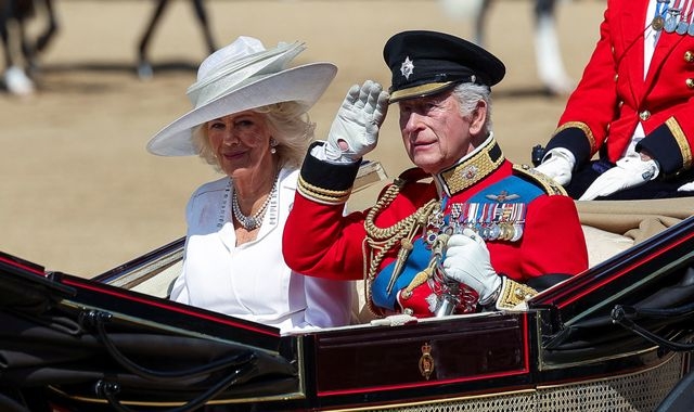 See the best pictures from Trooping the Colour - as King pays tribute to plane crash victims