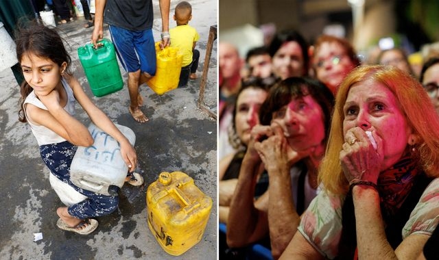 Desperation as Gaza suffers through heatwave - and a sense of hopelessness in Tel Aviv