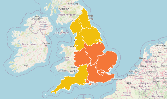 UK weather: Amber heat health alert issued for large parts of England