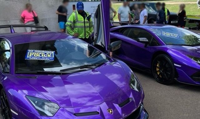 Police seize luxury cars worth more than £6m in London's West End
