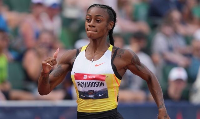 World champion sprinter Sha'Carri Richardson arrested for allegedly assaulting boyfriend at Washington airport