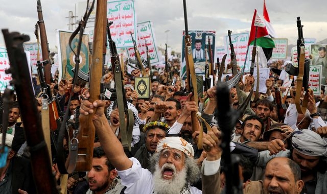 At least 15 injured in 'US-British' strike on Yemeni capital, according to Houthi group