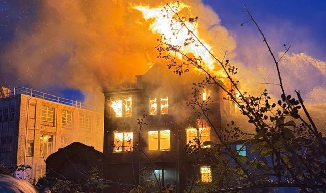 Boy, 12, charged over fire that tore through Kilmarnock shops