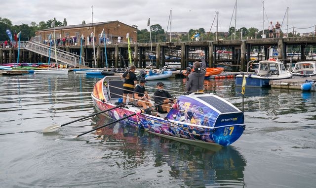 Charity rowers MP mistook for migrants welcome blunder as it helped boost donations