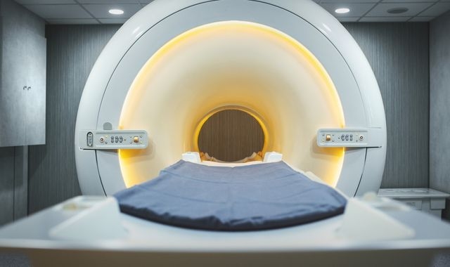 Man wearing metal necklace pulled into MRI machine in New York