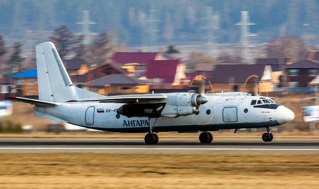 Plane with 49 people on board crashes in Russia's far east