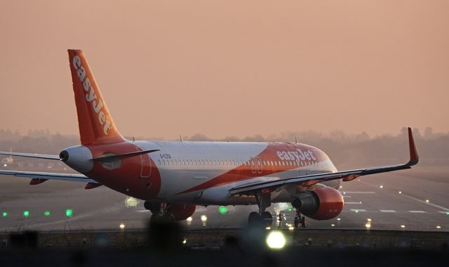 Terror probe as man arrested 'after shouting Allahu Akbar and death to Trump' on flight from Luton to Glasgow