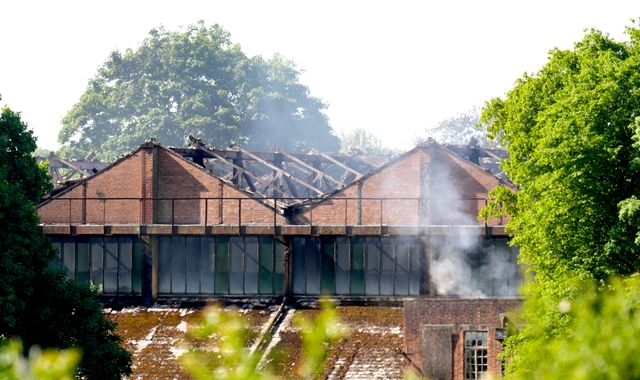 Two firefighters and one other person die after fire at former RAF base in Oxfordshire