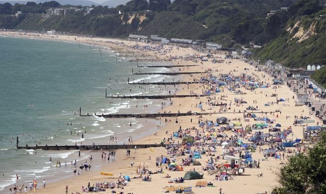 UK 'to be hotter than Barbados' with temperatures expected to hit a record-breaking 34C