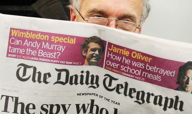 Billionaire Blavatnik courted to take Daily Telegraph stake
