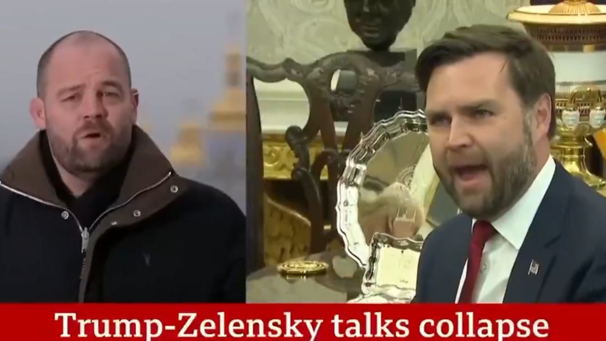 Fact Check: Don't fall for doctored clip of BBC reporter making crude on-air comment about Zelenskyy WH meeting