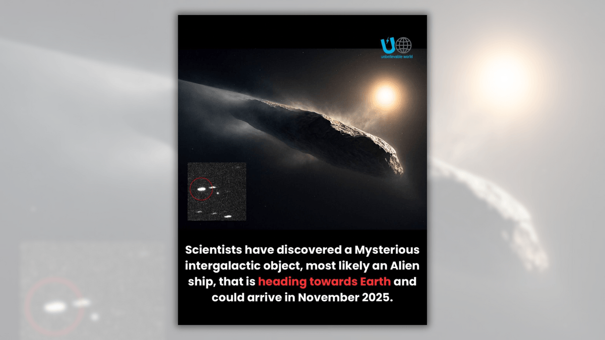 Fact Check: Probing claim that interstellar object is 'most likely' an alien ship heading towards Earth