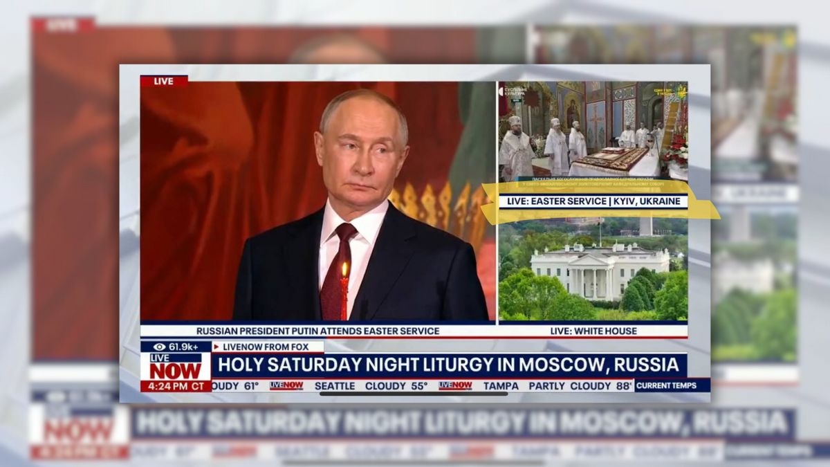 Fact Check: A Fox livestream news report labeled Kyiv a Russian city. Here's what we know