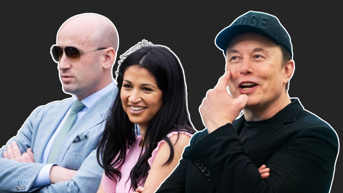 Unpacking rumor that Stephen Miller's wife, Katie, left him for Elon Musk