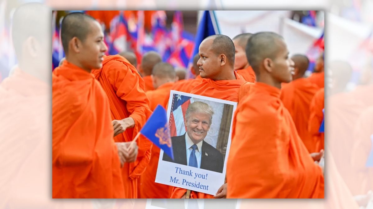 Fact Check: Monks thanked Trump for role in peace talks between Cambodia and Thailand. Here's context