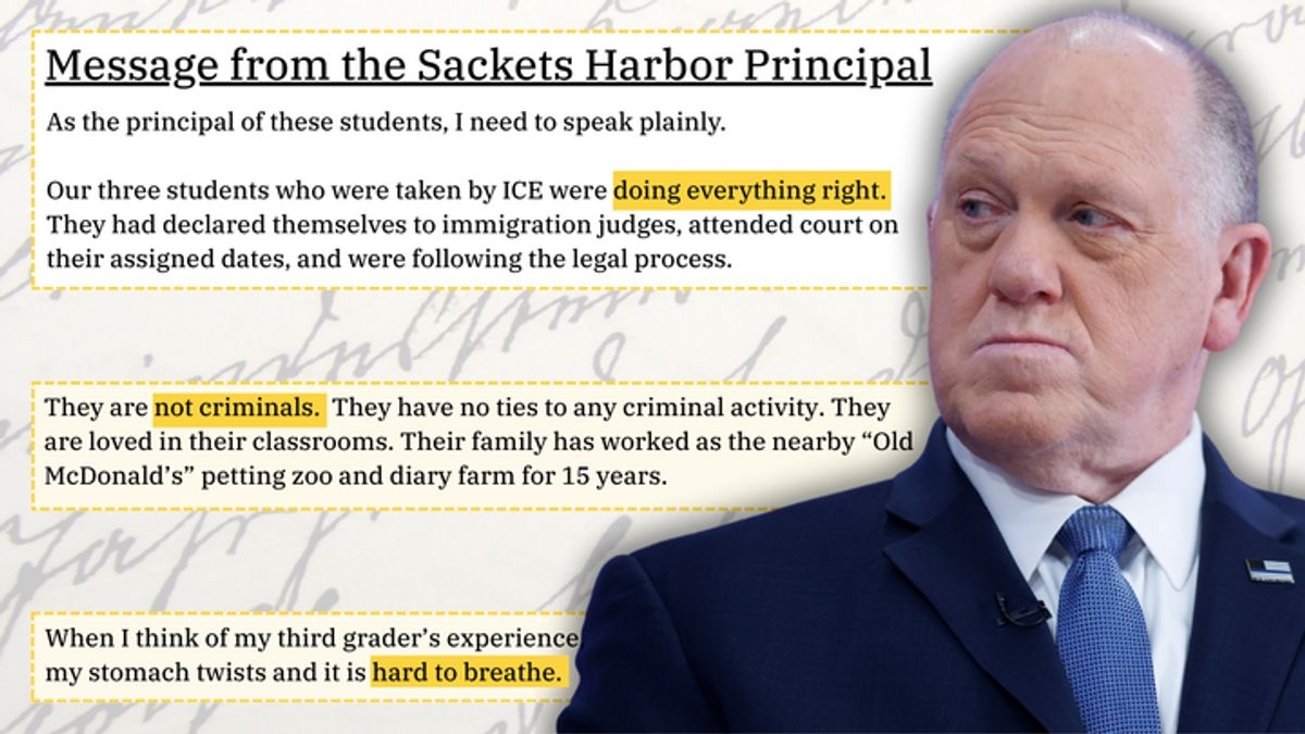 Fact Check: This letter by a school principal about ICE detaining her students is real