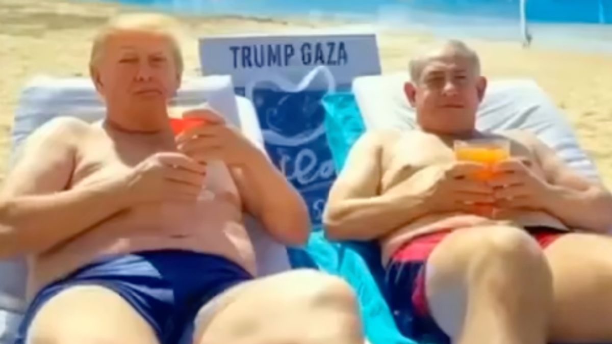 Fact Check: Yes, Trump shared video of 'Trump Gaza' — including sunbathing scene with Netanyahu