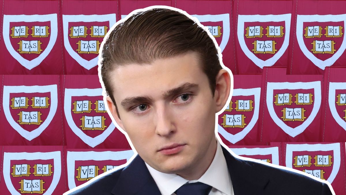 No proof Harvard rejected Barron Trump