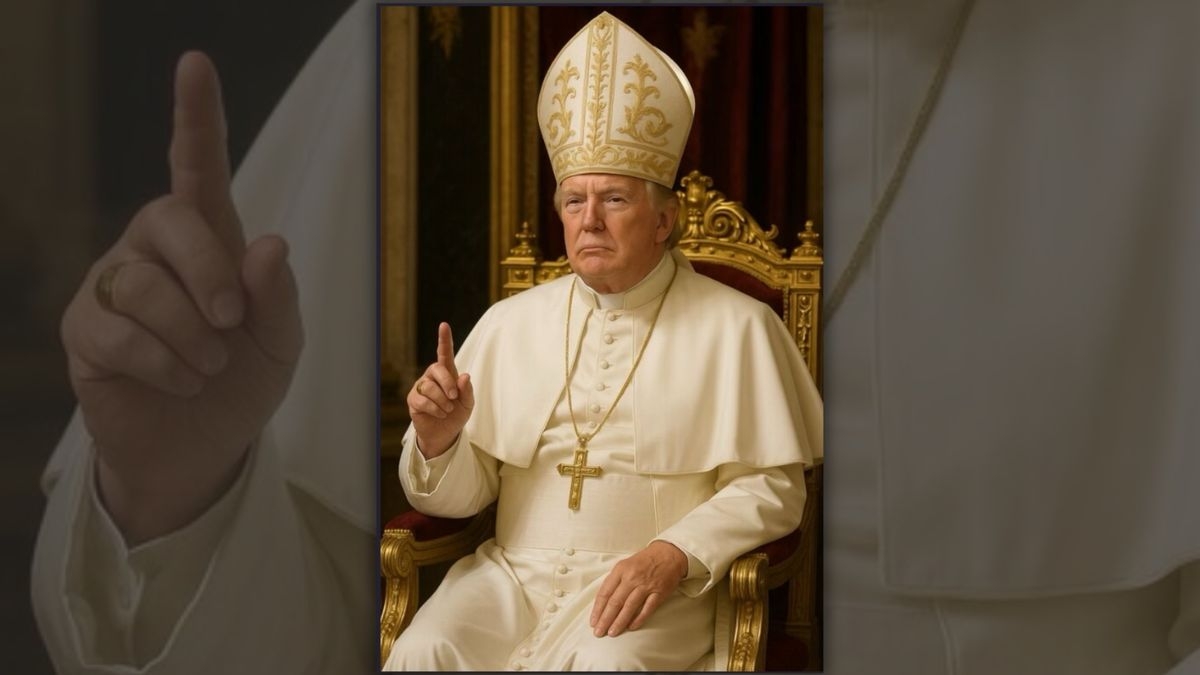 Fact Check: Yes, Trump posted an AI image of himself as pope on Truth Social