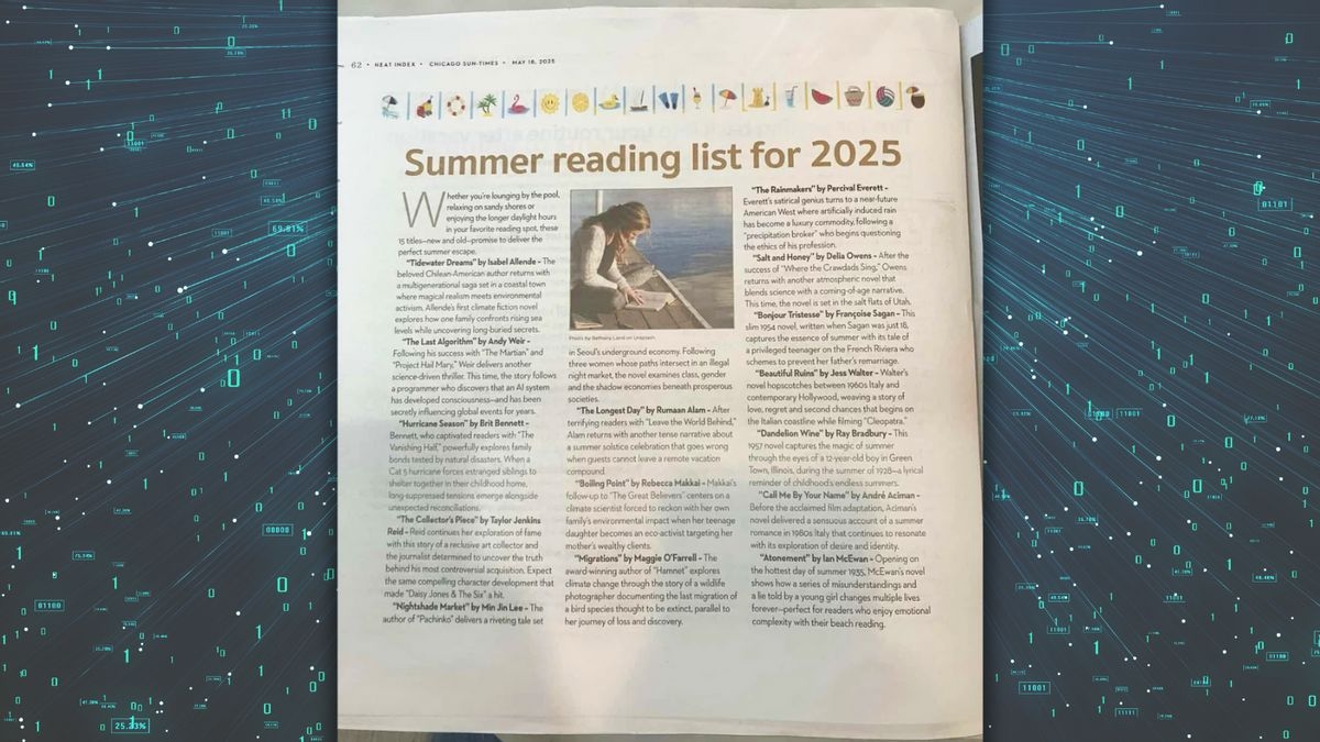Fact Check: Yes, Chicago Sun-Times published AI-generated 'summer reading list' with books that don't exist