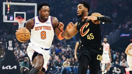 OG Anunoby returns, but Knicks can't slow down top-seeded Cavaliers in 142-105 loss