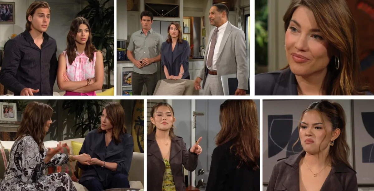 Behind Steffy's Big News is an Even Bigger Threat: B&B's Key Moments for June 30 Are Downright Chilling