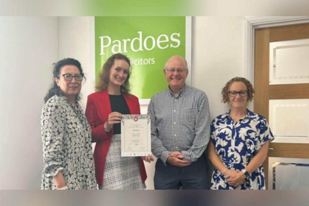 Somerset solicitors raise nearly £5,000 in charity will campaign