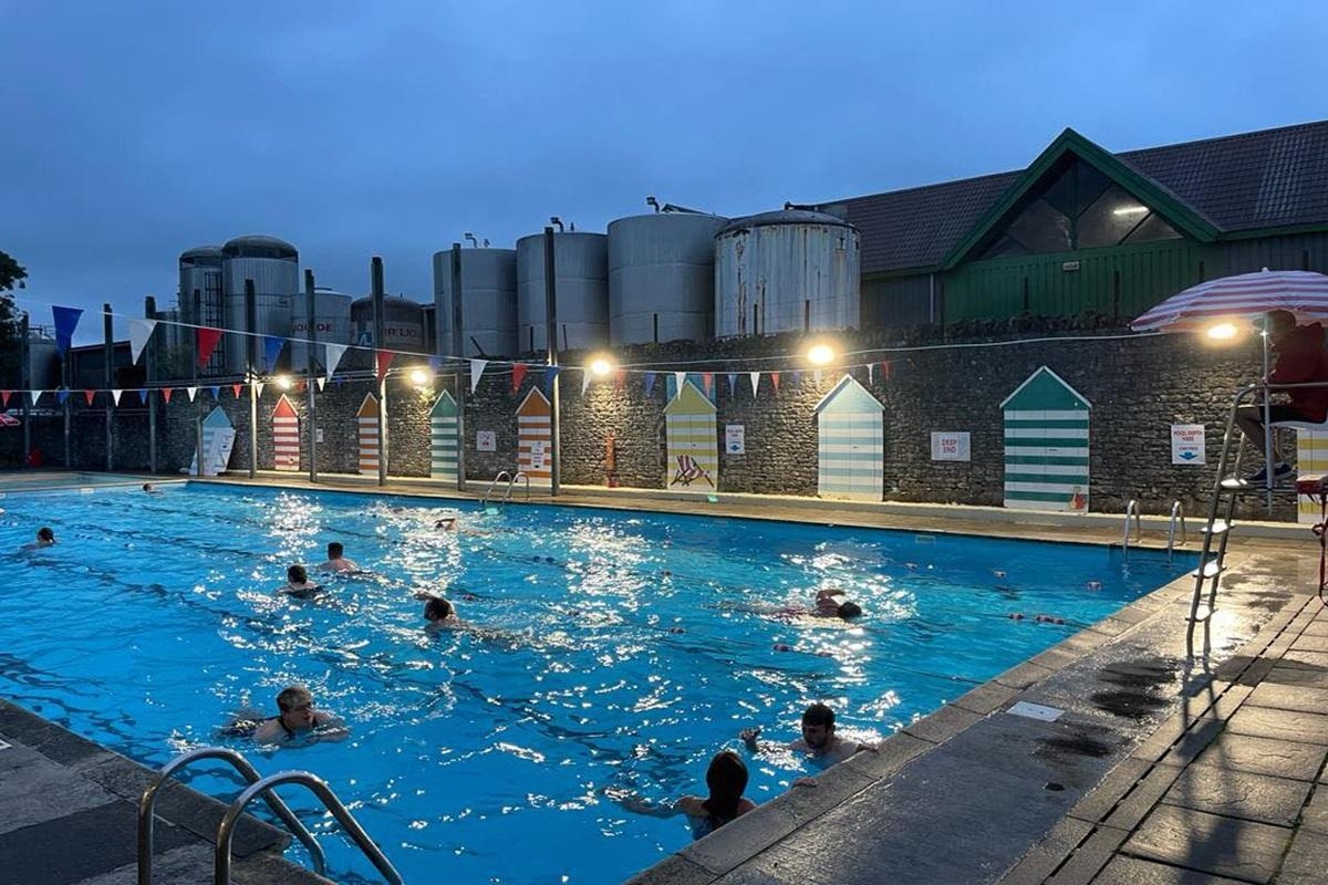 Shepton Mallet Lido announces series of full moon swims for 2025 season