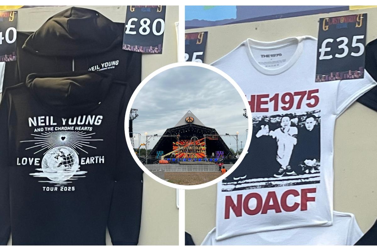 Prices of Glastonbury Festival headliner merchandise revealed