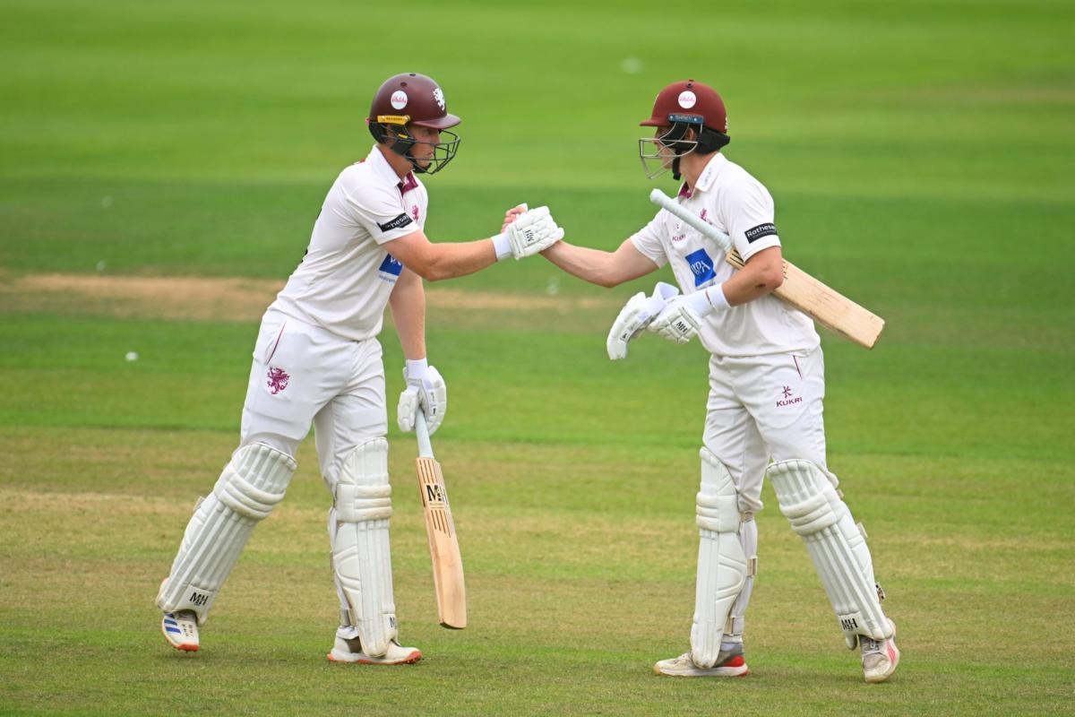 Rew & Abell in record-breaking stand on day one at Trent Bridge