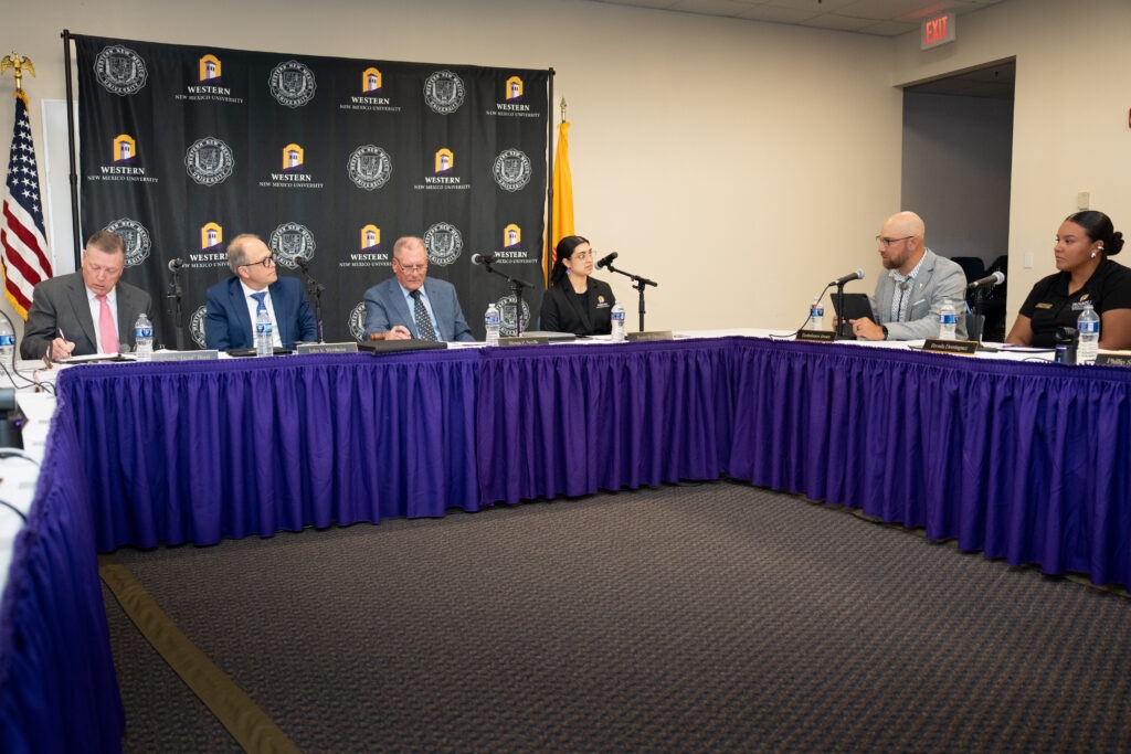 WNMU's new regents discuss financial audits and president search