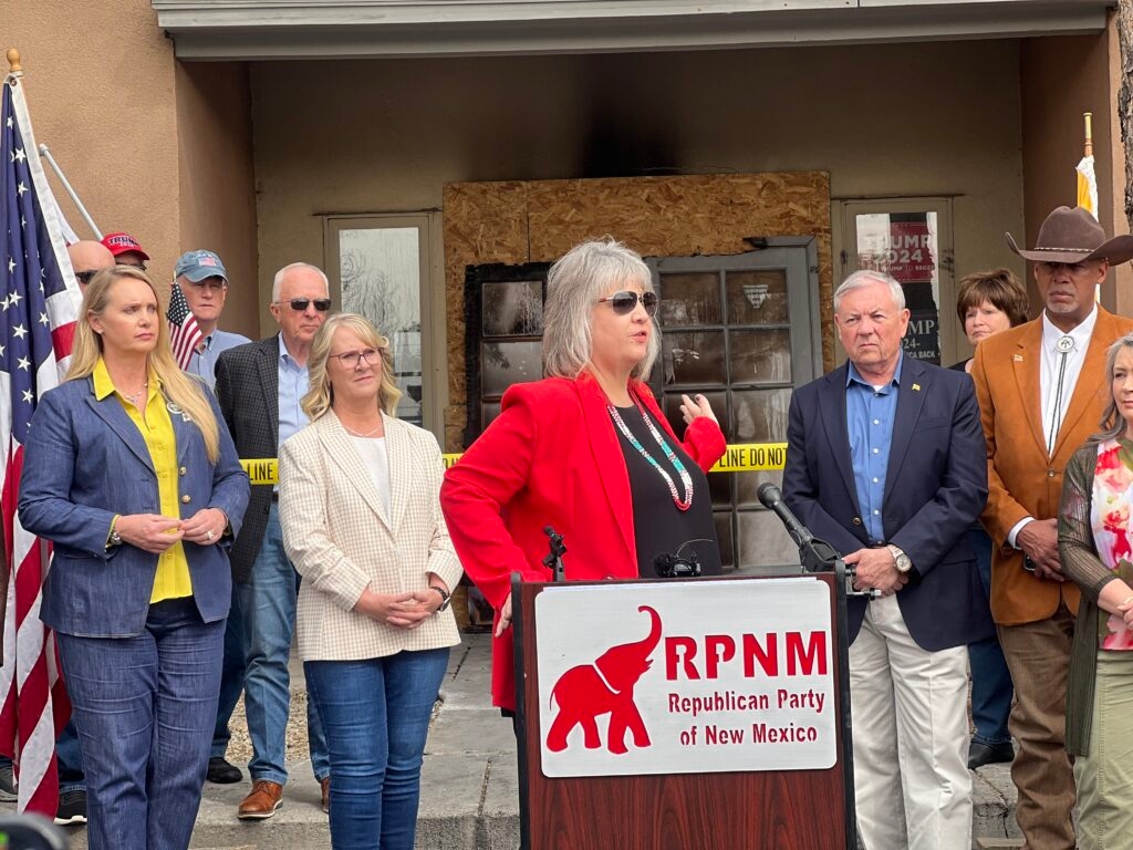 NM GOP renews call for special session on crime after alleged arson at Albuquerque headquarters
