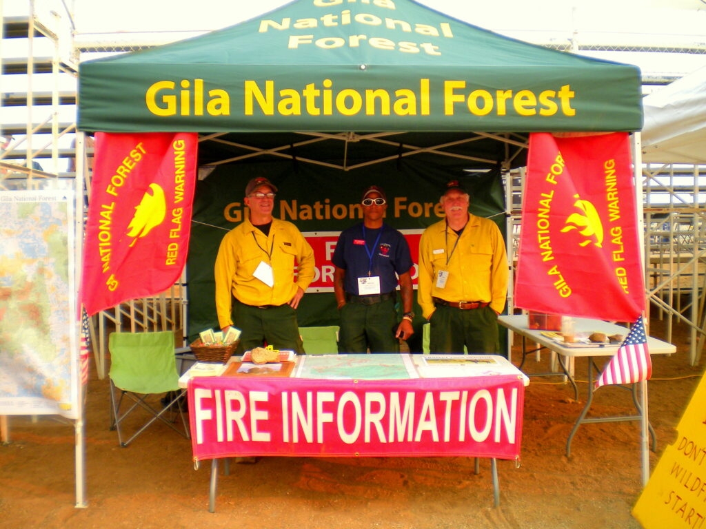 Iron Fire breaks out in Gila, where forecasters have warned of dangerous fire conditions