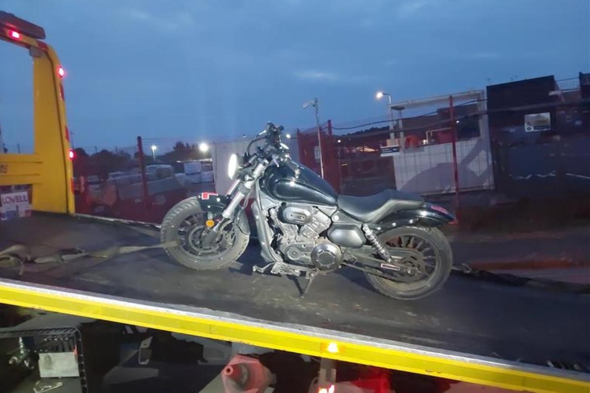 Man, 23, arrested after riding ‘suspected stolen motorbike' in Newport