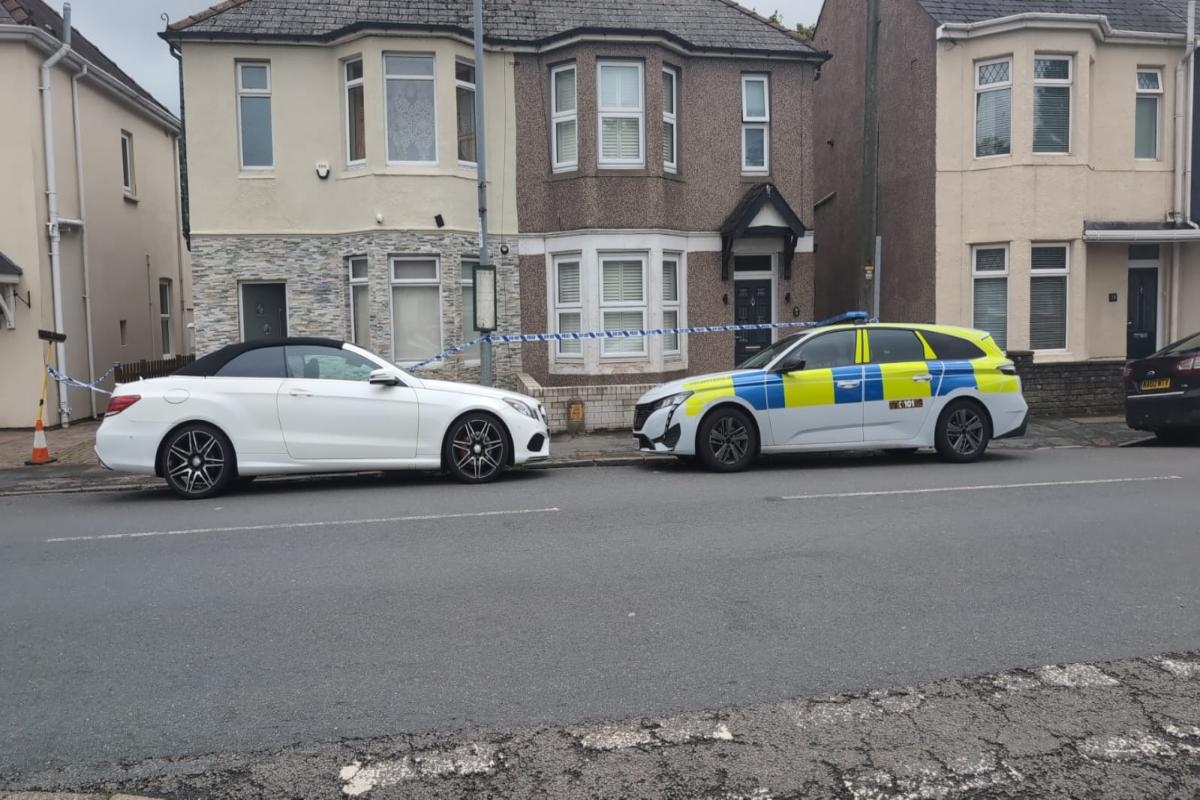 Two men in hospital after reports of stabbings in Newport
