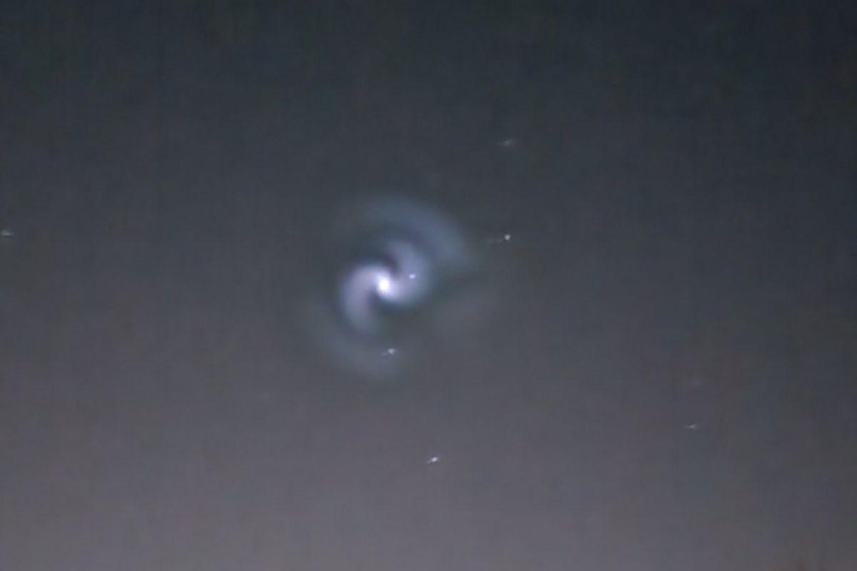 What was the bright spiral in the sky last night? How SpaceX made celestial event
