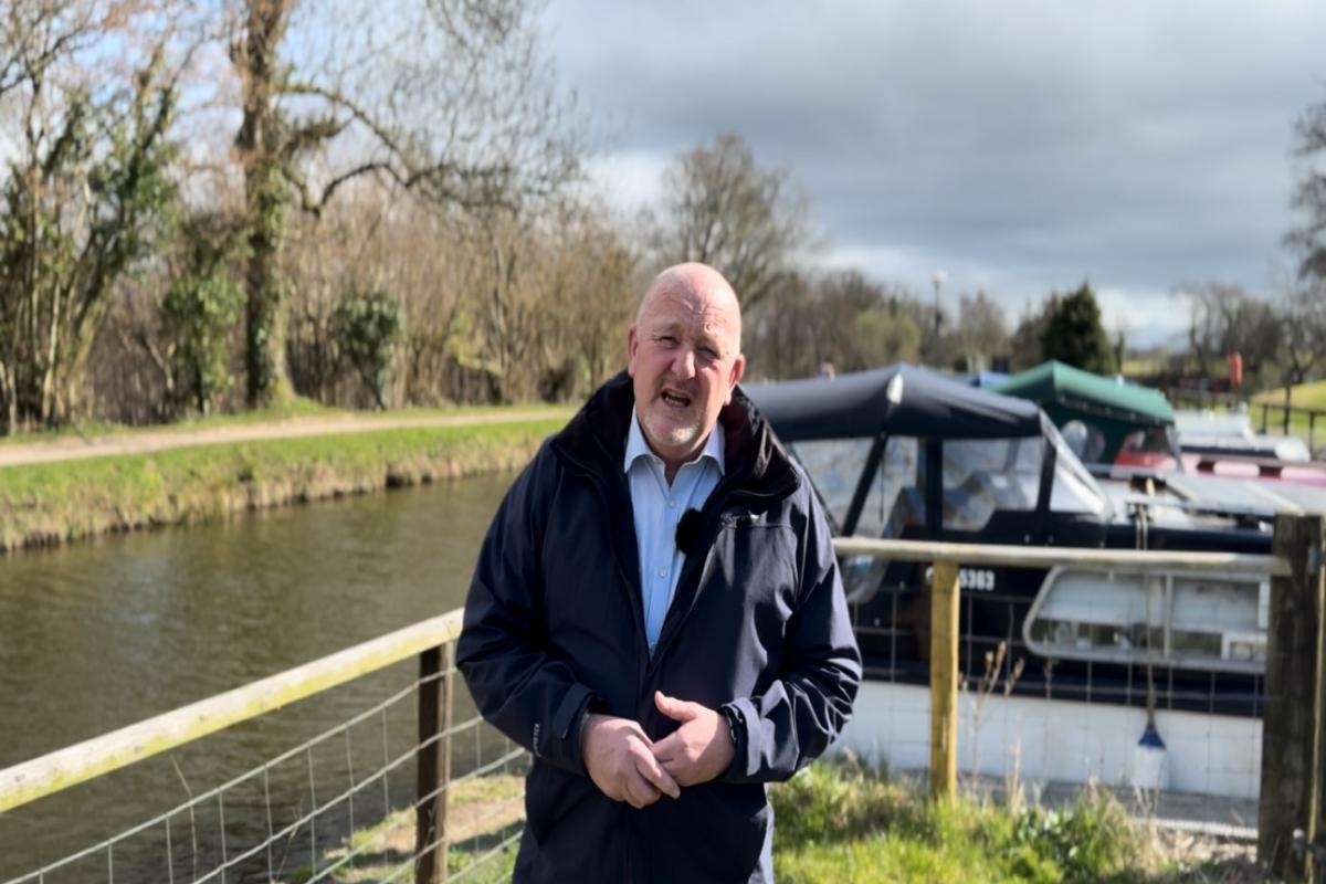 Access improvements to canal praised by local Senedd member