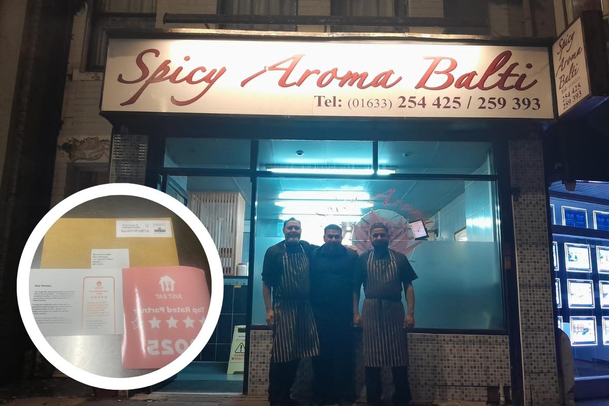 Indian takeaway 'chuffed to bits' to be recognised as top-rated in Newport